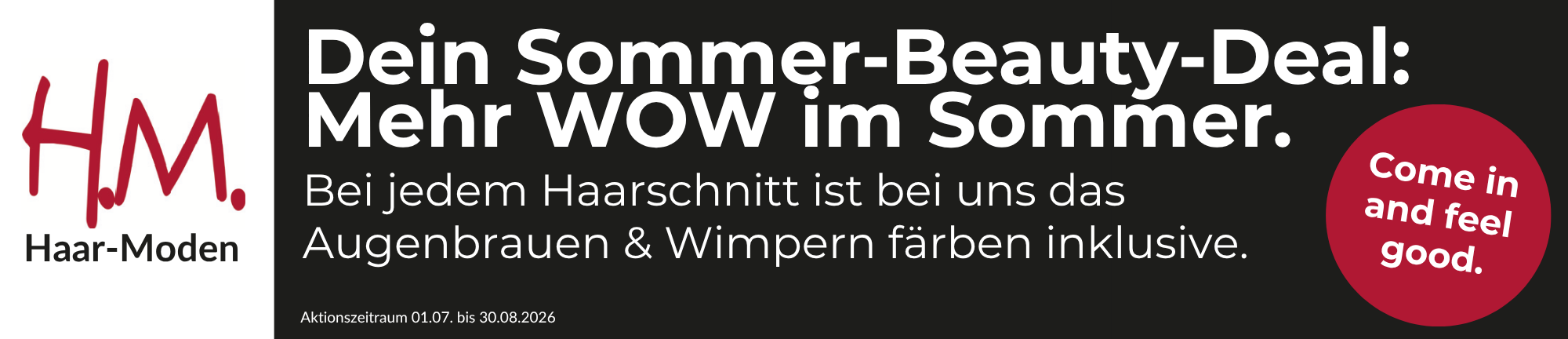Dein Sommer-Beauty-Deal bei H.M. Haar-Moden